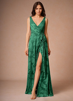 Yoris Dark Green Maxi Dress image7