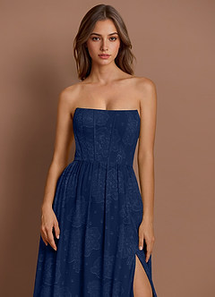 Lydia Navy Maxi Dress image6