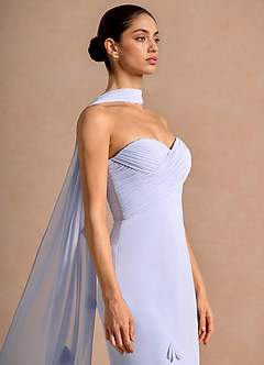 Joanie 옅실버 빈카플로럴 맥시 드레스 image6