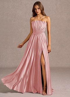 Maxi jurk Kaia Haze Roze image3