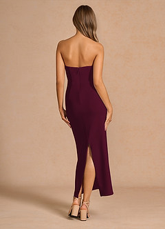 Liliah Merlot Maxi Dress image2