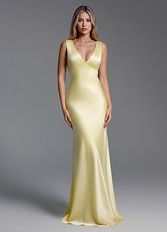 Vestido Sorbete De Limón Largo Rosamund image3