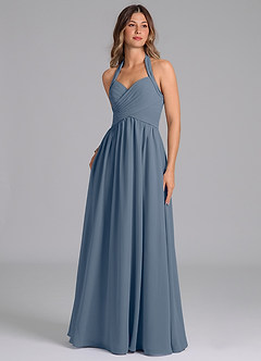 Azazie Darlyn Bridesmaid Dresses Twilight A-Line Sweetheart Neckline Chiffon Dress image1