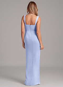 Azazie Ayla Final Sale Ice Sheath Sweetheart Neckline Chiffon Dress image6