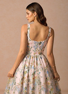 Kioni Blush Pink Multi Maxi Dress image6