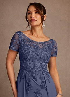Azazie Alva vestidos de madre de la novia Vestido de Tormenta de Encaje de Corte en A image6