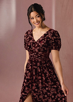 Camilla Vino Multi Vestido midi image2