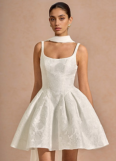 Esmarie Ivory White Mini Dress image2