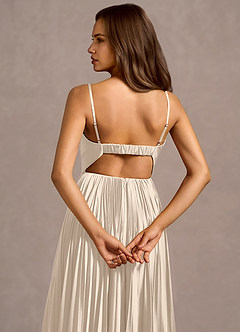 Kaia Cream Maxi Dress image6
