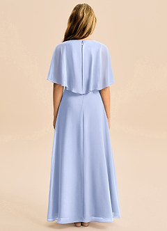 Azazie Maris Junior Jurk van Chiffon met A-Lijn Ijs image2