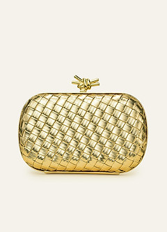 front Woven Clutch