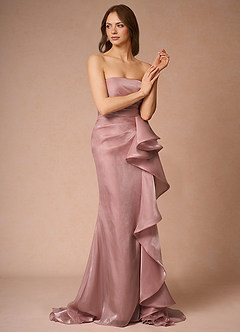 Cressidia Pink Strapless Gown image6