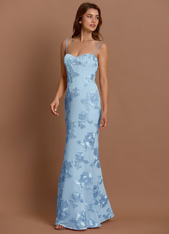 Anika Sky Blue Maxi Dress image5