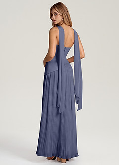 Azazie Tierney Bridesmaid Dresses Stormy A-Line Strapless Chiffon Convertible Dress image4