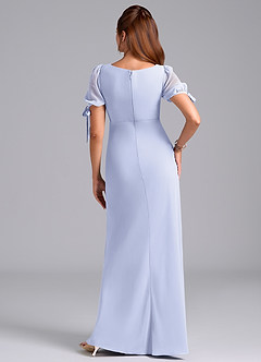 Azazie Pheby Bridesmaid Dresses Lavender A-Line Pleated Chiffon Dress image6