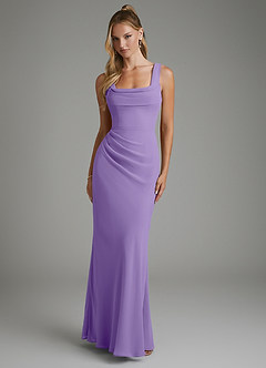 Azazie Asa Brautjungfernkleider Etui Korsett Chiffon Kleid Tahiti image1