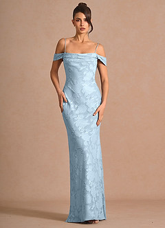 Vestido Azul Cielo Largo Celandine image4