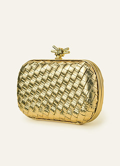 front Woven Clutch