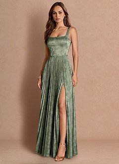 Tatiana Azul Salvia Vestido largo image3