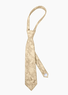 front Classic Floral Jacquard Wide Tie