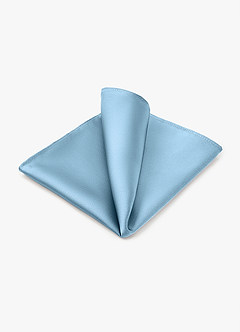 front Stretch Satin Wide Tie and Pocket Square Set