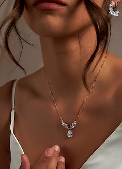 front Lucky in Love Pendant Necklace