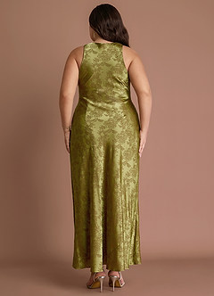 Elena Moss Brown Maxi Dress image8