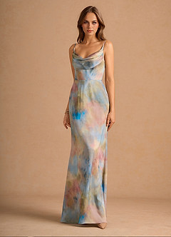 Aimee Watercolor Maxi Gown image4