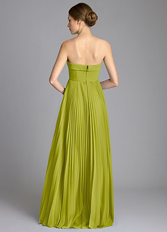 Azazie Mariana Suknie dla druhen Linia A Bez ramiączek Szyfon Do ziemi Sukienka image5