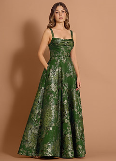 Arielle Matcha Green Maxi Dress image4