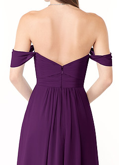 Azazie Millie Final Sale Agave A-Line Sweetheart Neckline Chiffon Convertible Dress image7