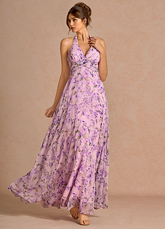 Kleid Josee Violette Blüten image4