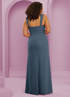 Barbie ♥ Azazie Bridesmaid Dresses Neptune Mermaid Pleated Chiffon Dress image7