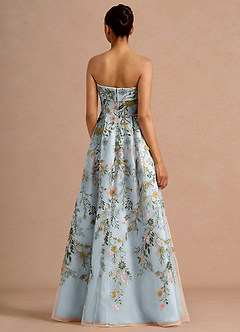 Abito Lungo Cielo Blu Evangeline image4