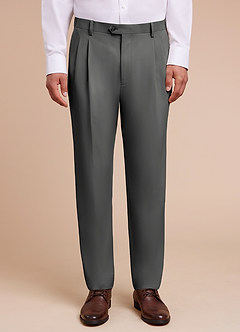 front Owen Carbón Pantalones de vestir ligeros y a medida