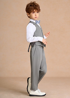 front Oliver Garçons Gris Costume 5 pièces