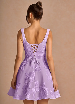 Brynn Frosted Lilac Mini Dress image2