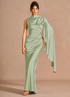 Chesney Light Green Maxi Dress image4