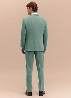 front William Matcha 3-delad kostym