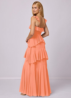 Barbie ♥ Azazie Bridesmaid Dresses Sunset A-Line Sweetheart Neckline Chiffon Dress image2