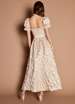 Glenda Vintage Blush Maxi Dress image5