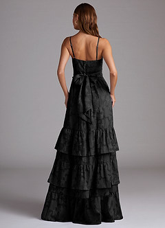 Nathalia Black Maxi Dress image2