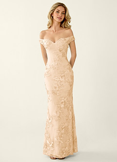 Lowlala Gul Spetsbalklänning image4