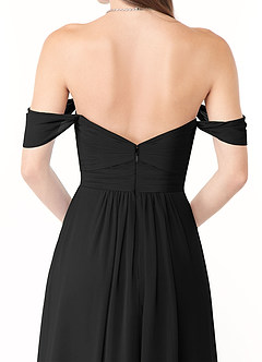 Azazie Millie Final Sale Agave A-Line Sweetheart Neckline Chiffon Convertible Dress image7