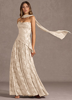 Gabriela Cream Maxi Dress image4