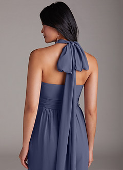 Azazie Lamara Vestidos de damas de honor Tormenta de Gasa de Mono Convertible con Vestidos sin tirantes image10