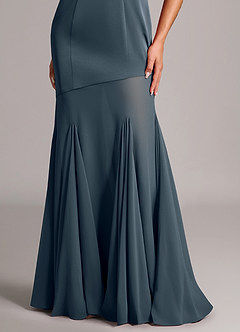 Azazie Uma Bridesmaid Dresses Twilight Mermaid Strapless Chiffon Convertible Dress image6