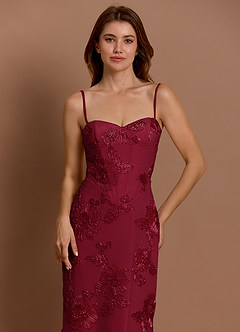 Abito Lungo Merlot Anika image6