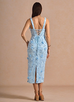 Vestido Azul Midi Norisse image2
