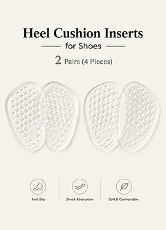 2 Pairs Invisible Gel Foot Cushions